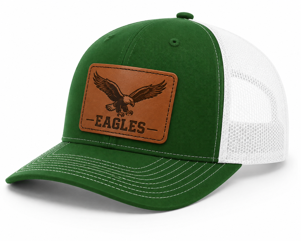 Custom Leather Patch Hat