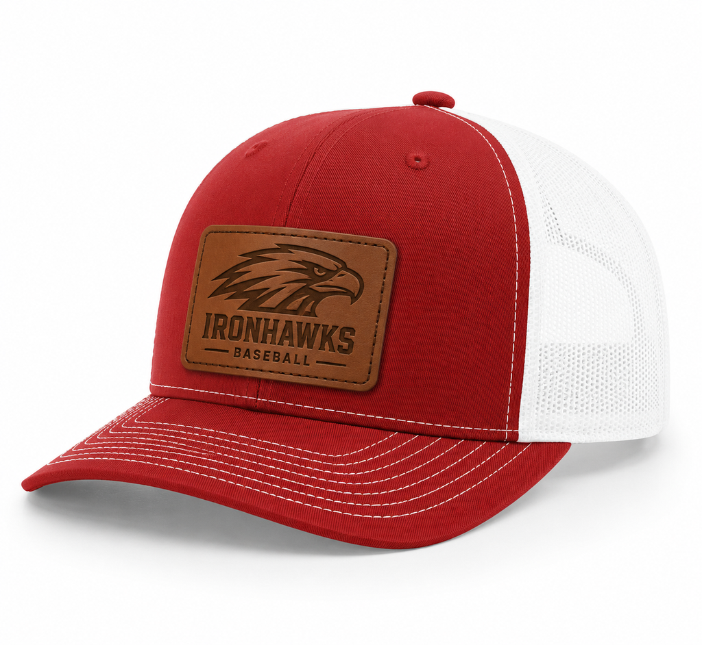 Custom Leather Patch Hat