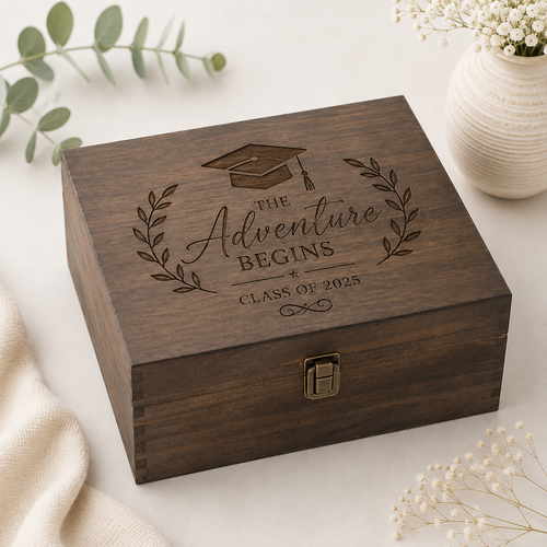 Custom Keepsake Box (11.37" × 11.37" × 4.5")