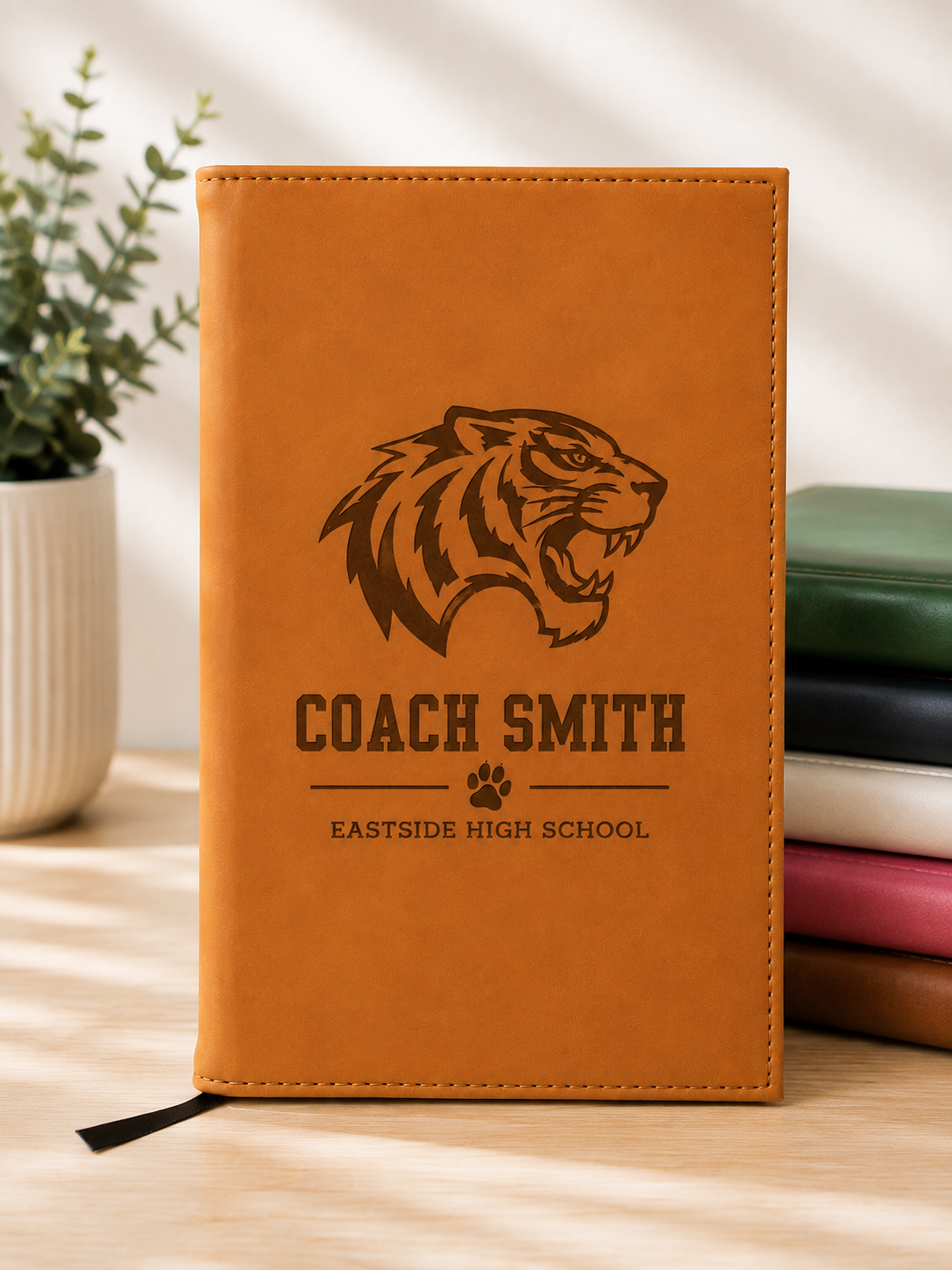 Personalized Leather Notebook