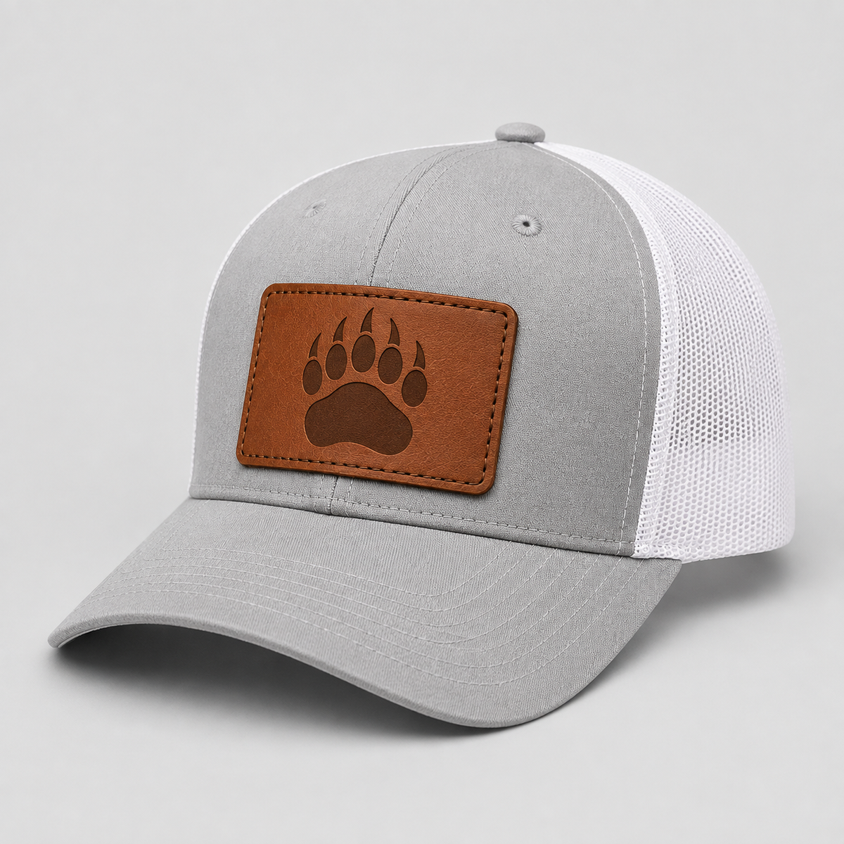 Custom Leather Patch Hat