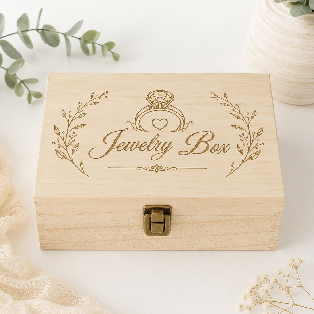 Custom Keepsake Box (8.5" × 6" × 3")