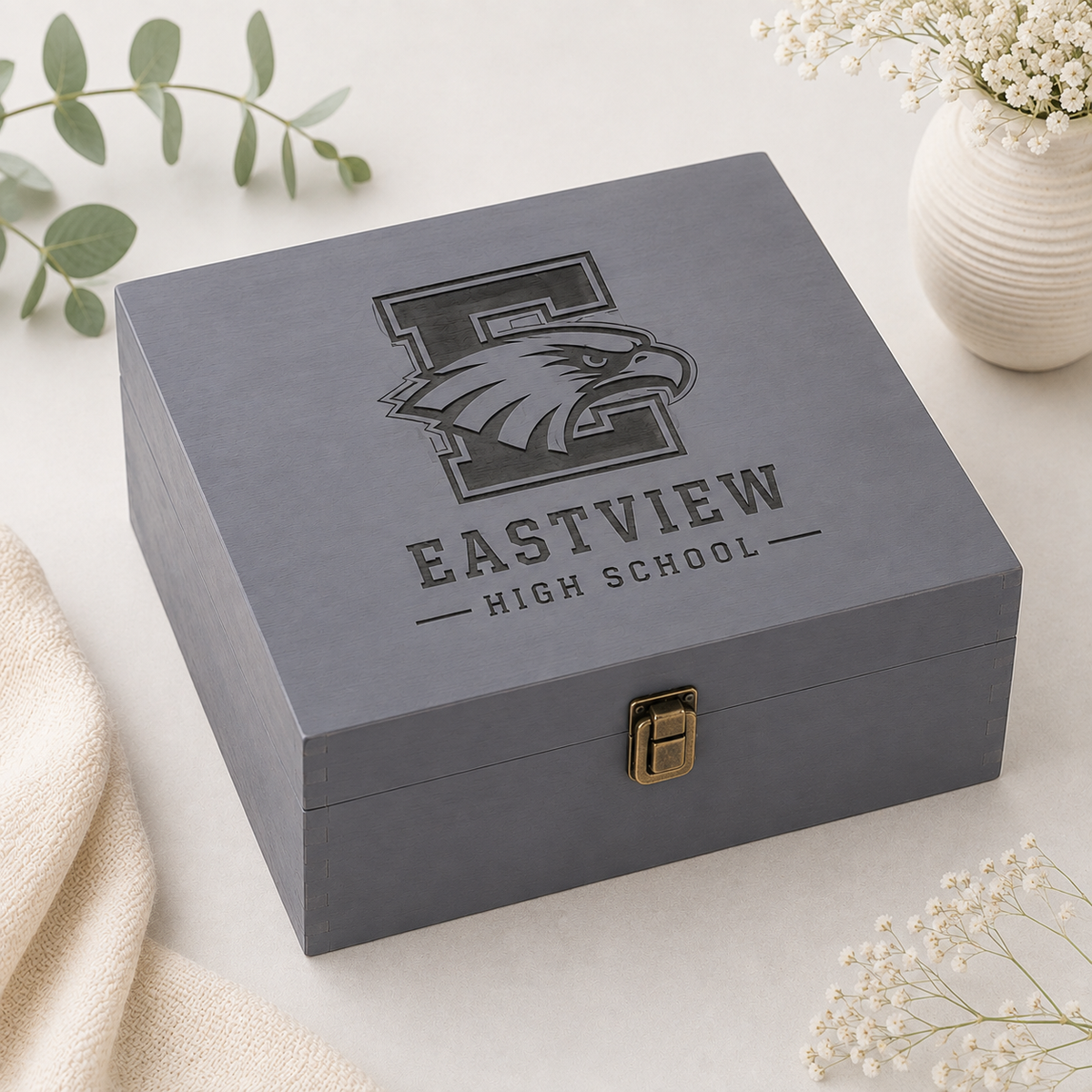 Custom Keepsake Box (11.37" × 11.37" × 4.5")