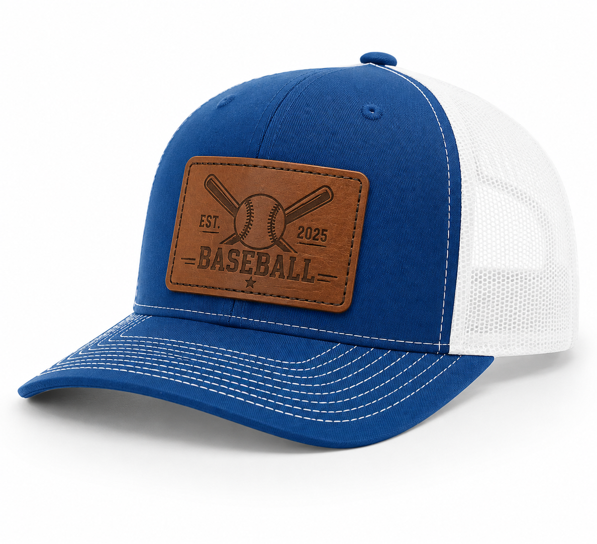 Custom Leather Patch Hat